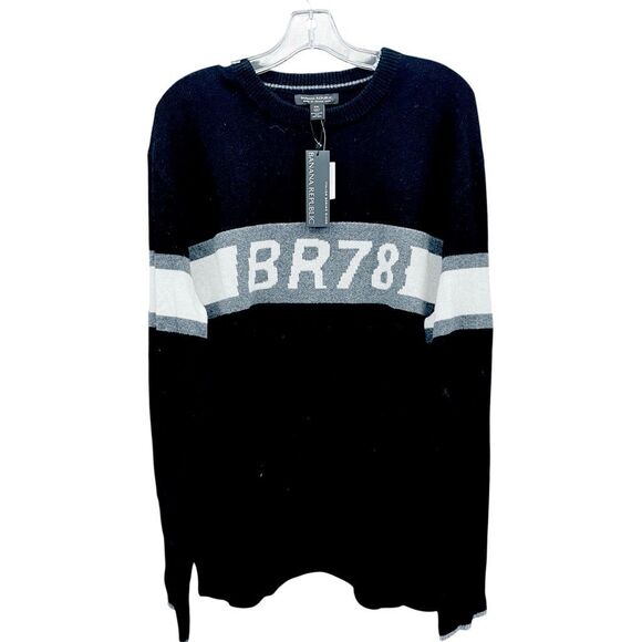 NWT Banana Republic XXL Men's Crewneck Italian wool blend “BR78
